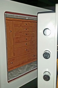 Jewelry Safe With Drawers Naples