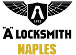 "A" Locksmith Naples Location Logo