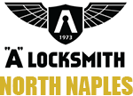 "A" Locksmith North Naples Location Logo
